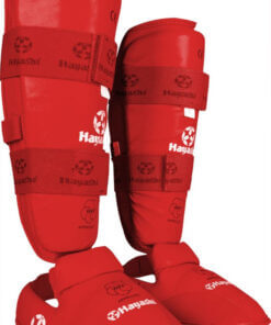 Protezioni per tibie e piedi Karate Hayashi