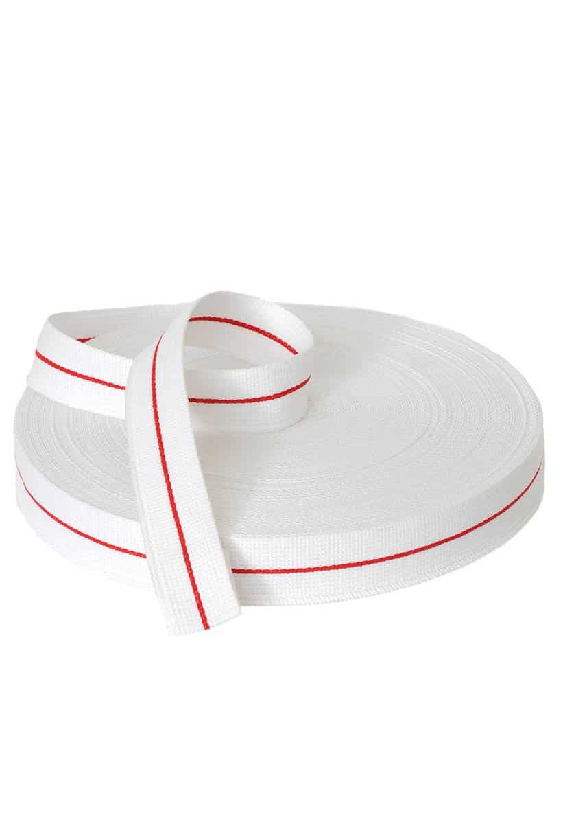 Rullo per cinture da karate - 50 m - Tutti i colori 7 cintura-rullo-bianco-karate-gi