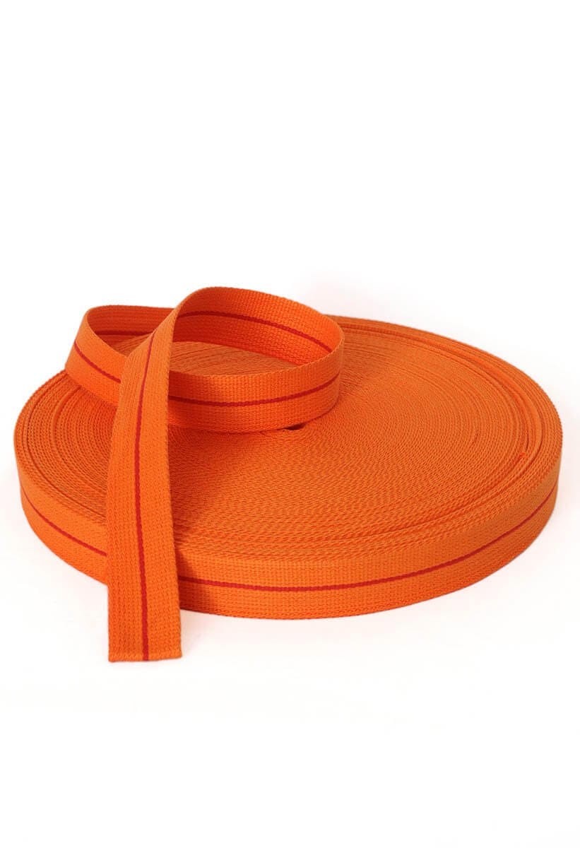 Rullo per cinture da karate - 50 m - Tutti i colori 11 cintura-rullo-karate-arancio-karate-gi