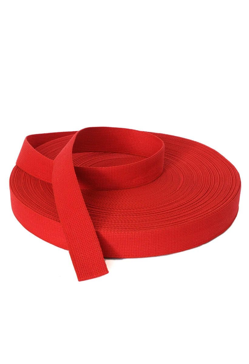 Rullo per cinture da karate - 50 m - Tutti i colori 6 red-karate-belt-roll-uni-karate-gi