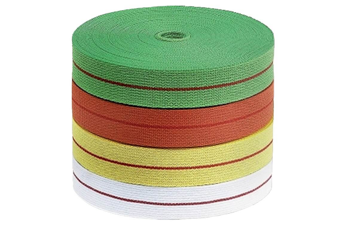 Rullo per cinture da karate - 50 m - Tutti i colori 3 rotolo di cinghie-karate-50m-tutti i colori