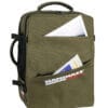 Zaino da viaggio KAMIKAZE 28 borsa da viaggio-kamikaze-verde-oliva